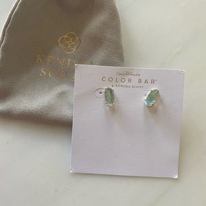 Classic Kendra Dichroic Glass Studs